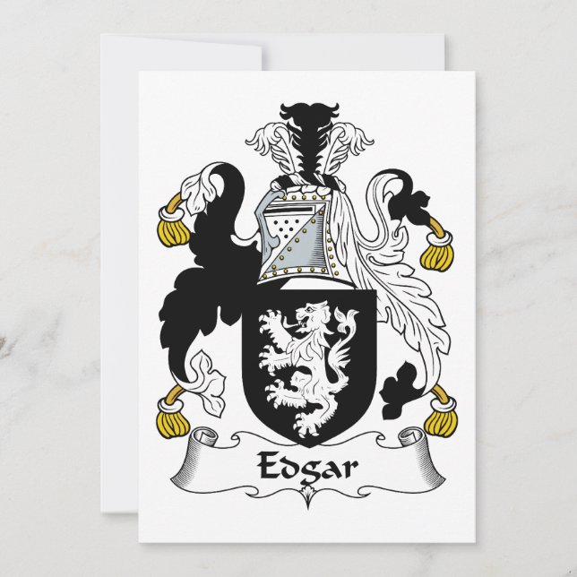 Edgar Familienwappen (Vorderseite)