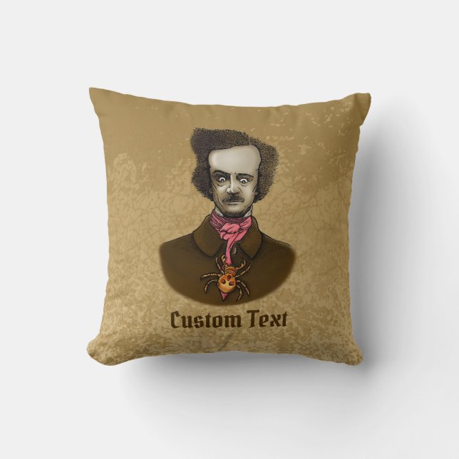 Edgar mit Gold Bug Kissen (Vorderseite)