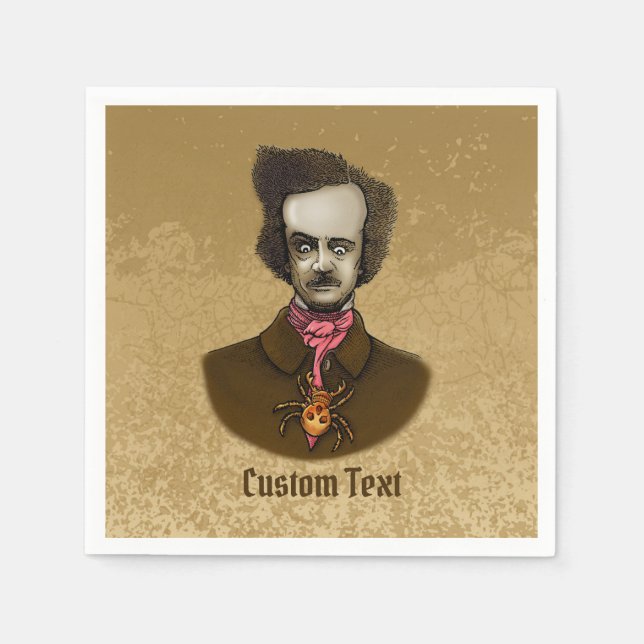 Edgar mit Gold Bug Serviette (Vorderseite)