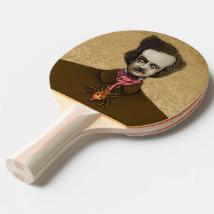 Edgar mit Gold Bug Tischtennis Schläger