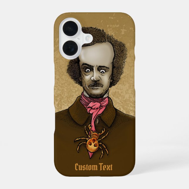 Edgar mit Goldkäfer iPhone 16 Hülle (Rückseite)