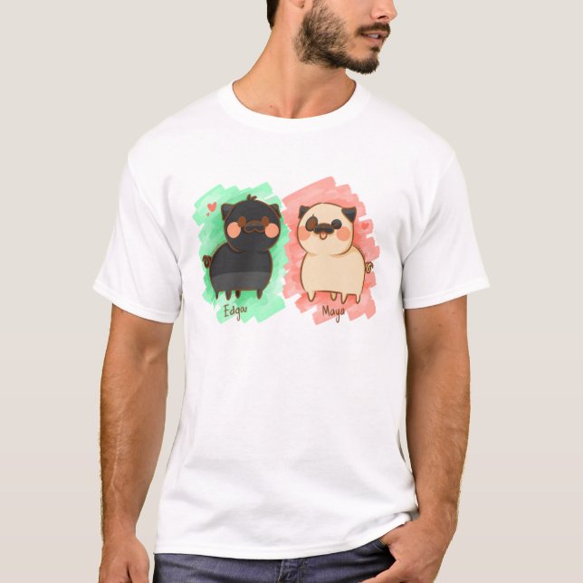 Edgar und Maya T-Shirt (Vorderseite)