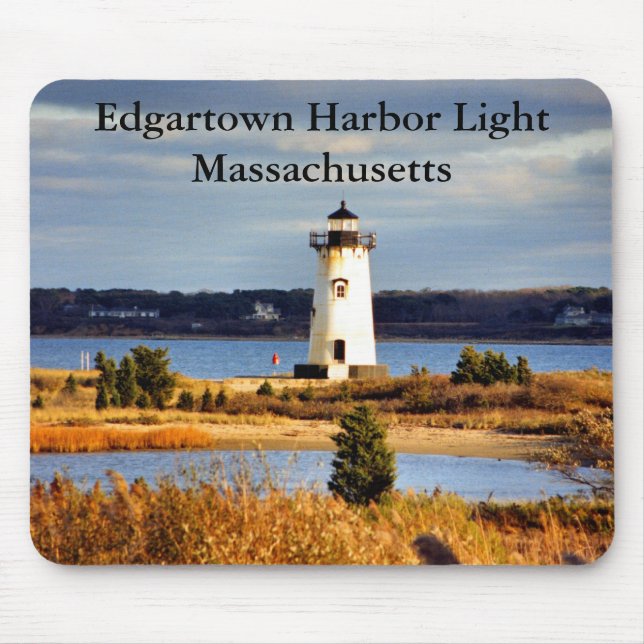 Edgartown Harbour Light, Massachusetts Mousepad (Vorne)