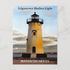 Edgartown Harbour Light, Massachusetts Postcard Postkarte