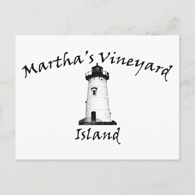 Edgartown Light Postkarte (Vorderseite)