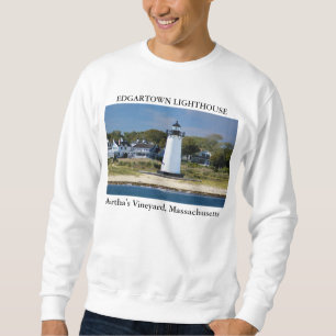 Edgartown Lighthouse, Martha's Vineyard Mass Sweatshirt