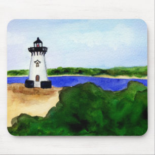 Edgartown Lighthouse-Martha's Vineyard Mousepad