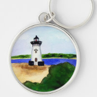 Edgartown Lighthouse Martha's Vineyard Schlüsselan