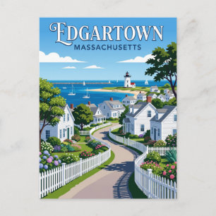 Edgartown USA Postkarte