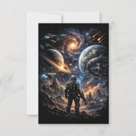 Edge of the Galaxy Dankeskarte