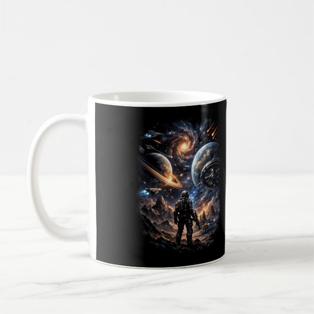 Edge of the Galaxy Kaffeetasse (Links)