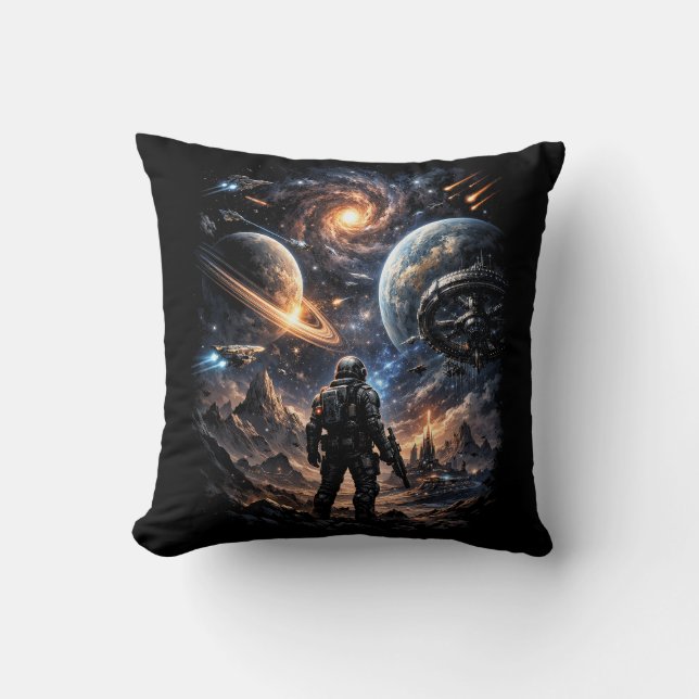 Edge of the Galaxy Kissen (Vorderseite)