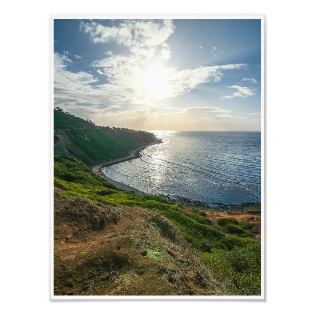 Edge of the Sunlit Coast Fotodruck (Vorne)