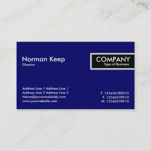 Edge-Tag - Dunkelblau (00066) Visitenkarte