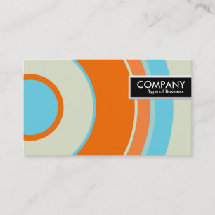 Edge-Tag - farbiger Kreis 03 Visitenkarte