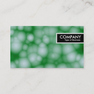 Edge-Tag - Grüne Blasen Visitenkarte