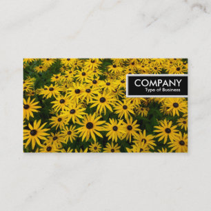 Edge Tag - Schwarz-mit Augen Susans (Rudbeckia Hir