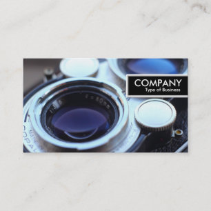 Edge-Tag - Vintage TLR-Kamera Visitenkarte