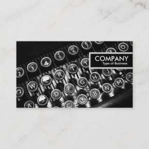 Edge-Tag - Vintager Schreibtisch Visitenkarte