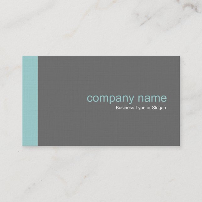 Edge v2 - Light Aqua Blue Visitenkarte (Vorderseite)