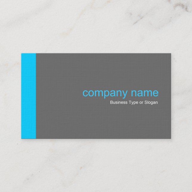 Edge v2 - Sky Blue Visitenkarte (Vorderseite)