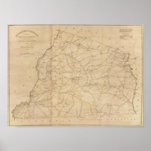 Edgefield Bezirk, South Carolina Poster