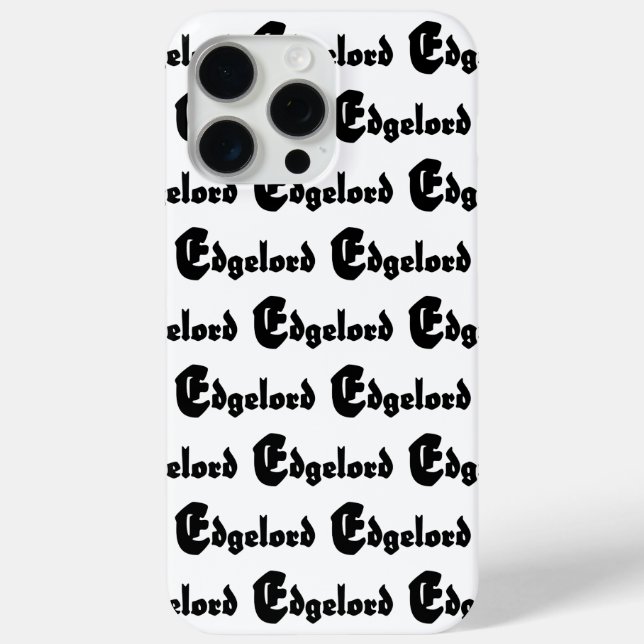 Edgelord Case-Mate iPhone Hülle (Rückseite)