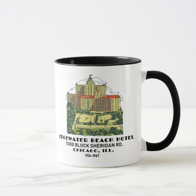 Edgewater Beach Hotel, Chicago, Illinois Tasse (Rechts)