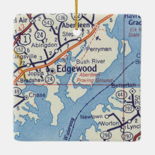 Edgewood MD Keramikornament