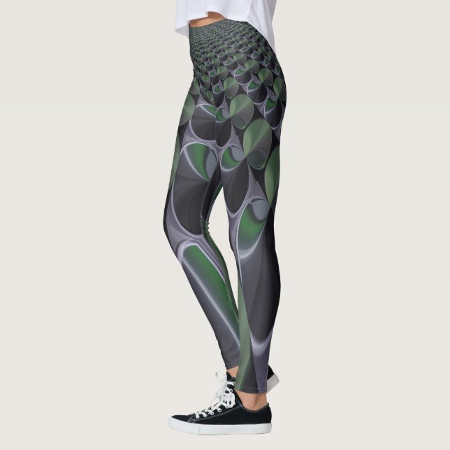 Edgy Beautiful phantastisch Blumenmuster Design Ar Leggings (Links)