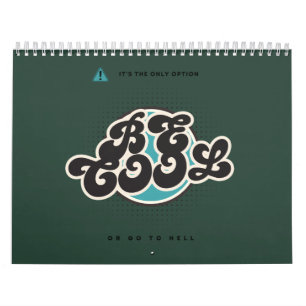 "Edgy Bold Typografy - High Impact Design" Kalender