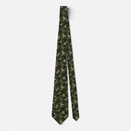 Edgy Christmas Gifts For Him Camouflage Print  Krawatte
