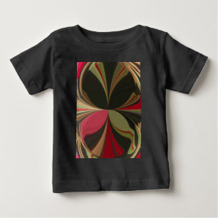 Edgy Earth Kaleidoskop Art Print Baby T-shirt