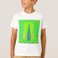 Edgy Geometric Neon Design
