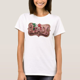 Edgy Gold ITALY T-Shirt