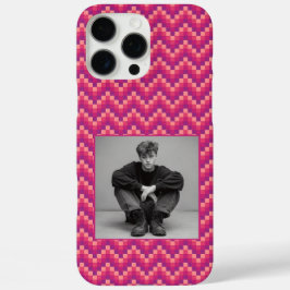 Edgy Graduation Gifts For Girlfriend Chevron Print iPhone 16 Pro Max Hülle