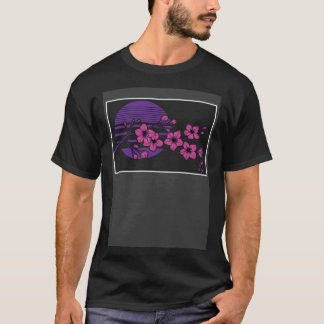 Edgy Soft Grunge Japanese Cherry Blossom Tree Aest T-Shirt