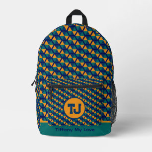 Edgy Summer Travel Girls Backpack Bedruckter Rucksack