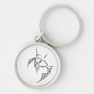 Edgy Tribal Art Schlüsselanhänger