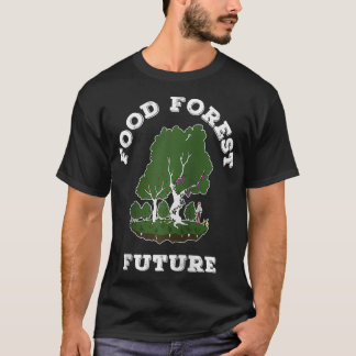 Edible Food Forest Permaculture Gardening T-Shirt