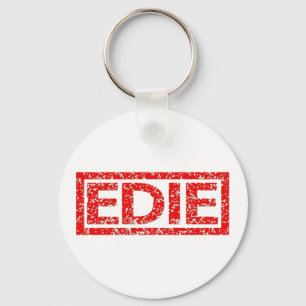 Edie Briefmarke Schlüsselanhänger