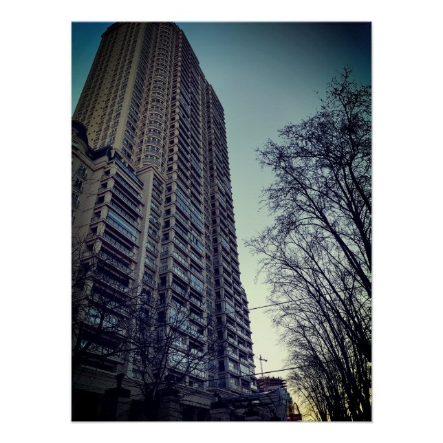 Edificio Chateau Libertador Buenos Aires Argentini Poster (Vorderseite)