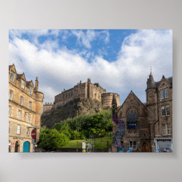 Edimburgh castle poster