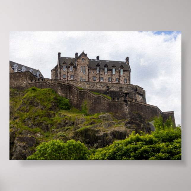 Edimburgh castle poster (Vorne)