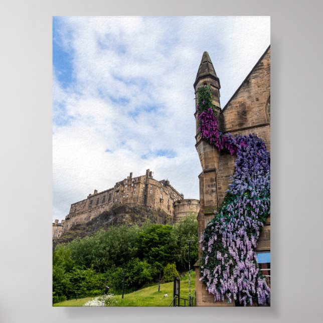 Edimburgh castle poster (Vorne)
