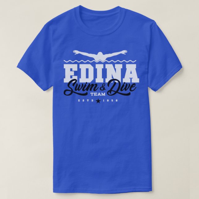 Edina Swim Dive Team10 T-Shirt (Design vorne)