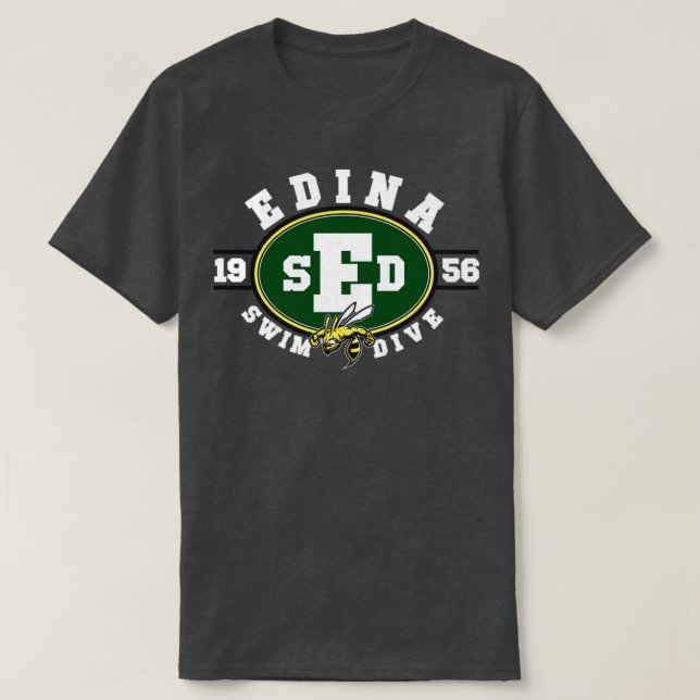 Edina Swim Dive Team14 T-Shirt (Design vorne)