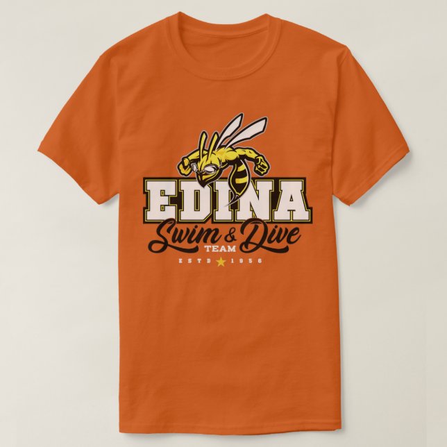 Edina Swim Dive Team3 T-Shirt (Design vorne)
