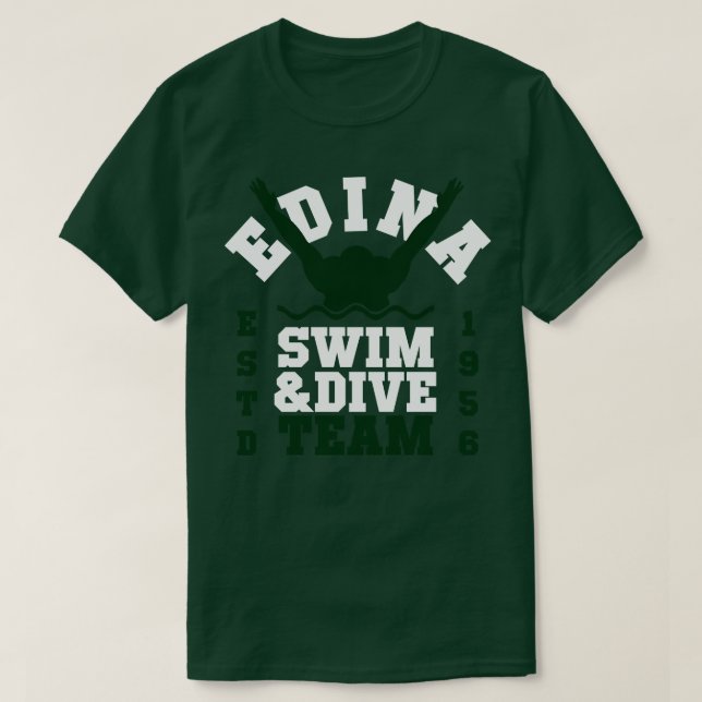 Edina Swim Dive Team 11 T-Shirt (Design vorne)