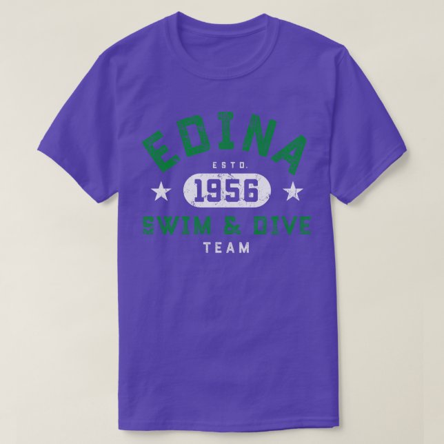 Edina Swim Dive Team 1 T-Shirt (Design vorne)